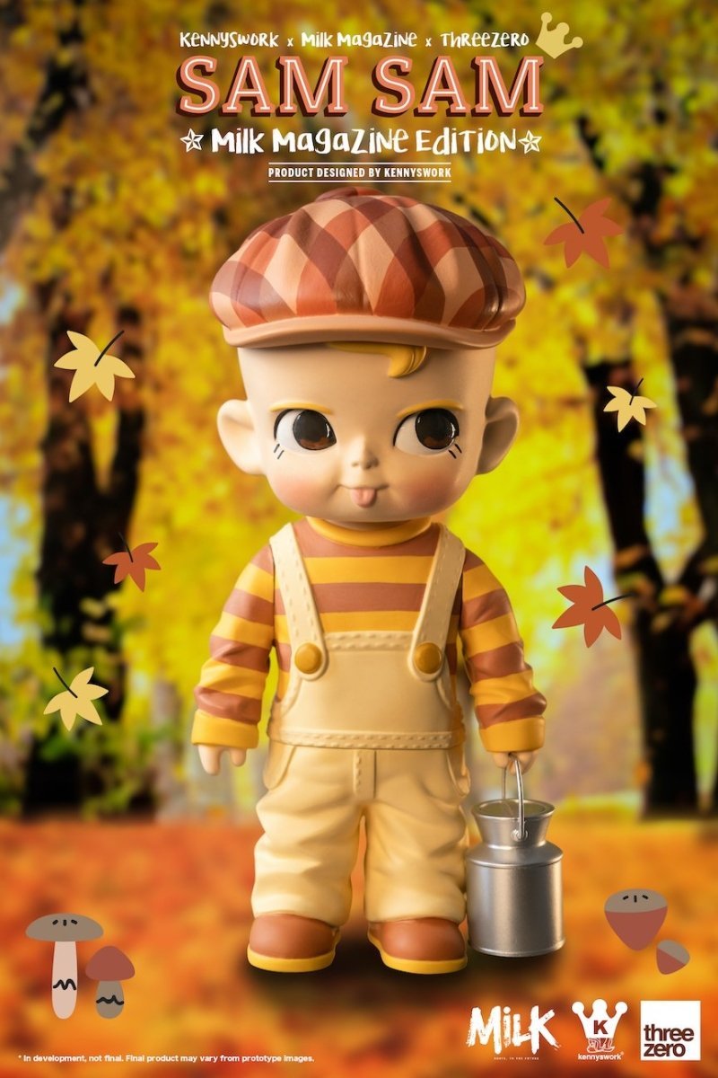 Kennyswork Sam Sam Milk Magazine Edition figure by Threezero PREORDER now ! ! ! - Tenacious Toys®