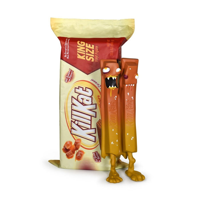 King Size 14-inch Kill Kat Assaulted Caramel Edition by Andrew Bell Dead Zebra Available Now ! ! ! - Tenacious Toys®