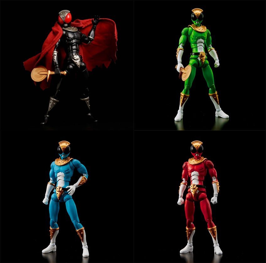 Knights of the Synth Toy Pizza x 1000toys nu:synth 1:12-scale action figure available now ! ! ! - Tenacious Toys®