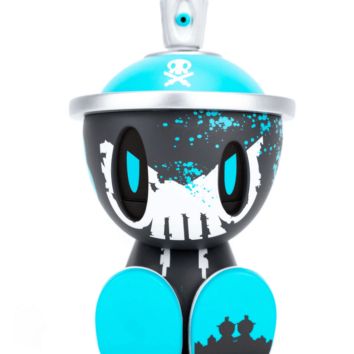 Lil Qwiky Battle Damaged Heisenberg Blue Edition Canbot by Quiccs x Czee x Clutter Available Now ! ! ! - Tenacious Toys®