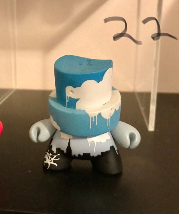 Lindsay Sturm Collection Item 22: 3in Fatcap - Tilt - Golden Ticket by Kidrobot Available Now ! ! ! - Tenacious Toys®