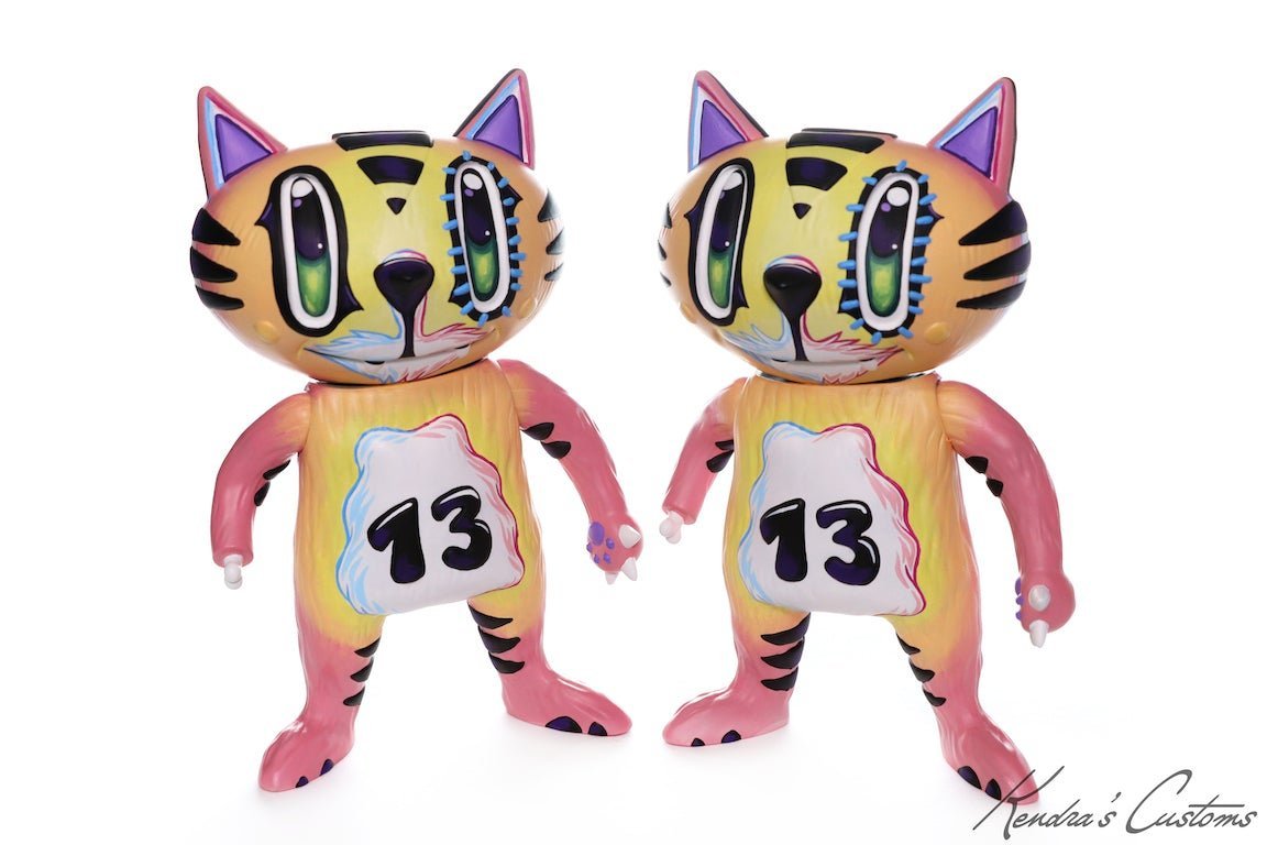 Lucky Frank the Lucky Cat 8-inch custom by Kendra's Customs Available Now ! ! ! - Tenacious Toys®