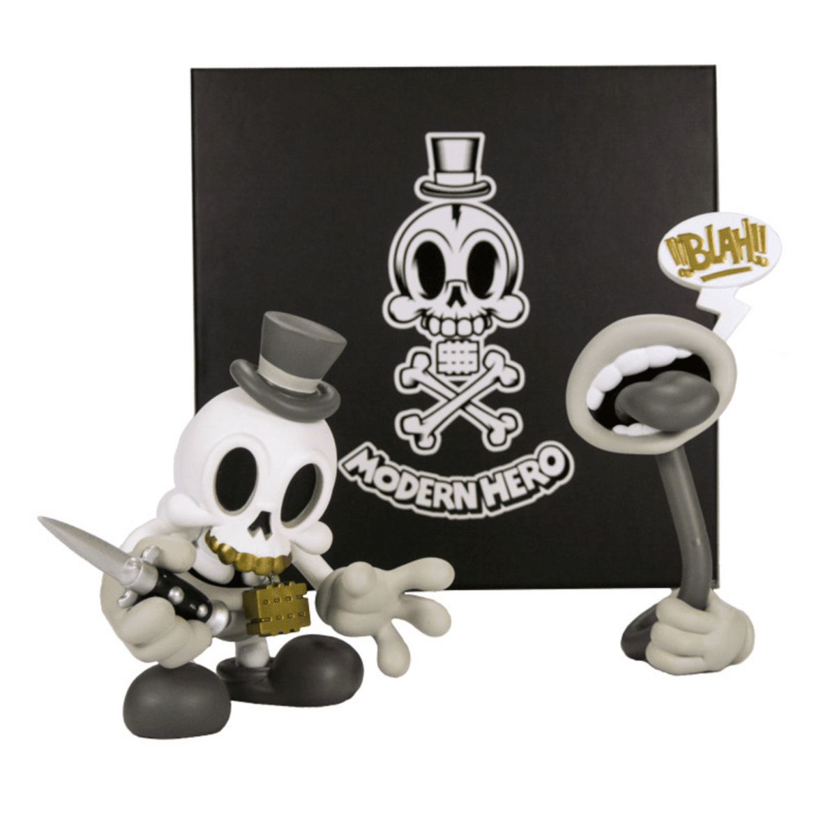 MAD Modern Hero OG Grey Edition 6-inch vinyl figure available now ! ! ! - Tenacious Toys®
