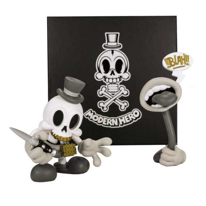 MAD Modern Hero OG Grey Edition 6-inch vinyl figure available now ! ! ! - Tenacious Toys®