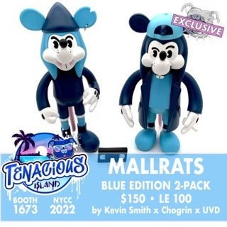 Mallrats Jay & Silent Bob by Kevin Smith x Chogrin x UVD NYCC Exclusive Tenacious Island BOOTH 1673 ! ! ! - Tenacious Toys®