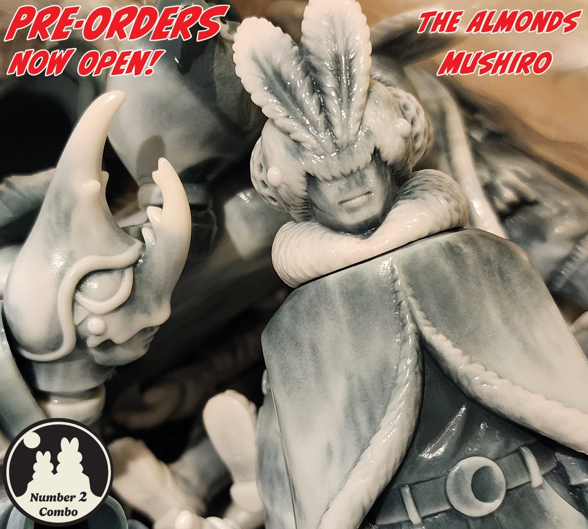 Marbled Vinyl Release - Mushiro and The Moths - Tenacious Toys®