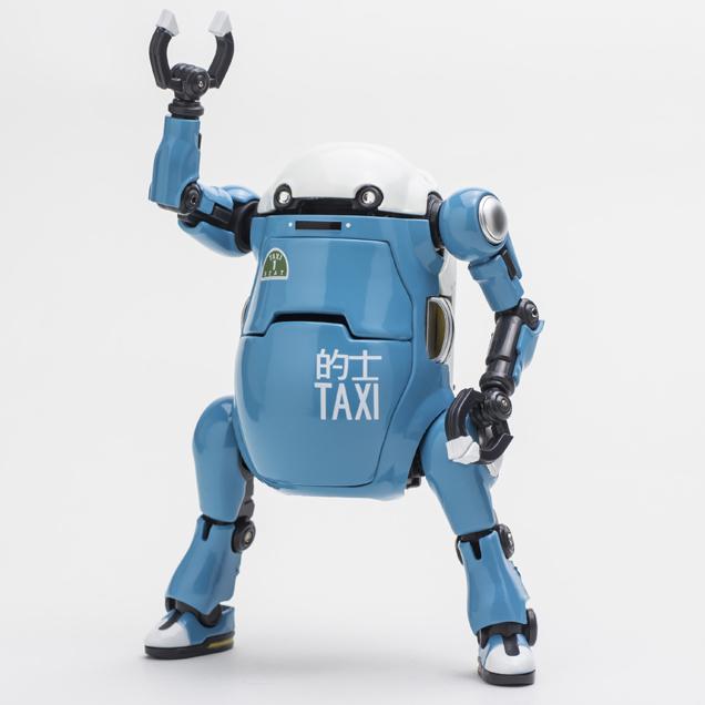 Mechatro 35 WeGo Taxi Blue 10cm Robot Action Figure PREORDER now ! ! ! - Tenacious Toys®
