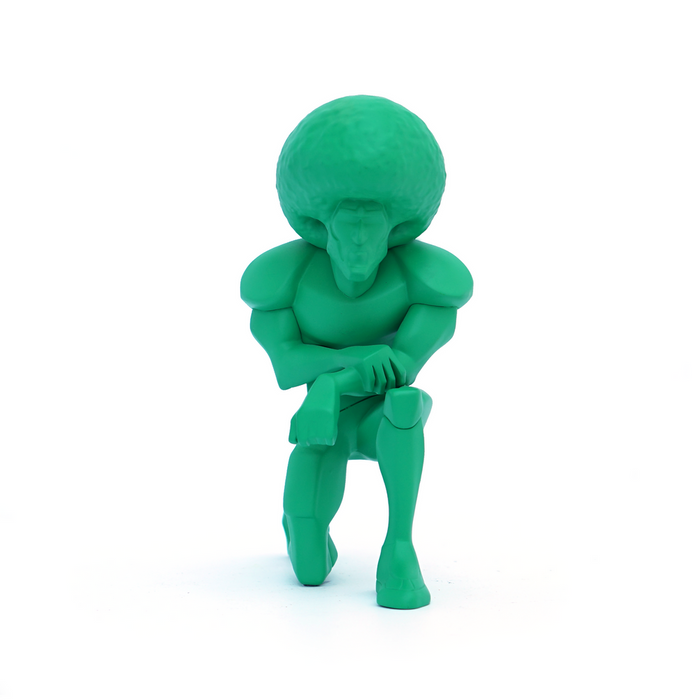 The Messenger Green Edition 6.5-inch vinyl figure by kaNO x Munky King Available Now