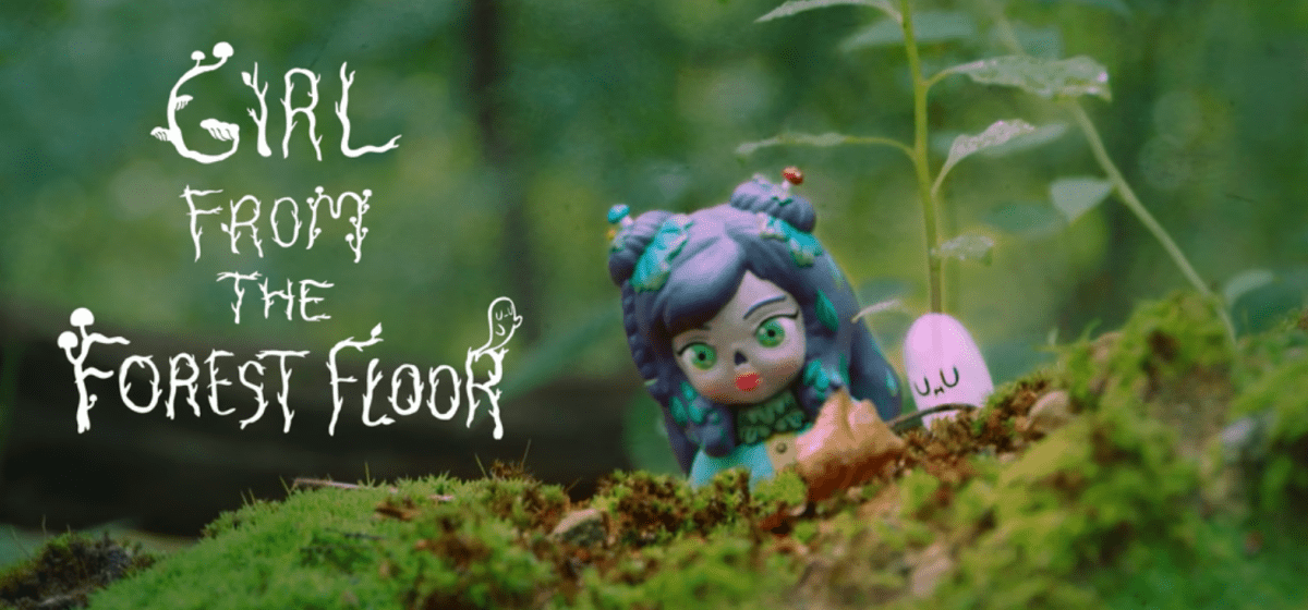 MUMBOT's Girl From The Forest Floor Vinyl Figure! Launching now on Kickstarter!! - Tenacious Toys®