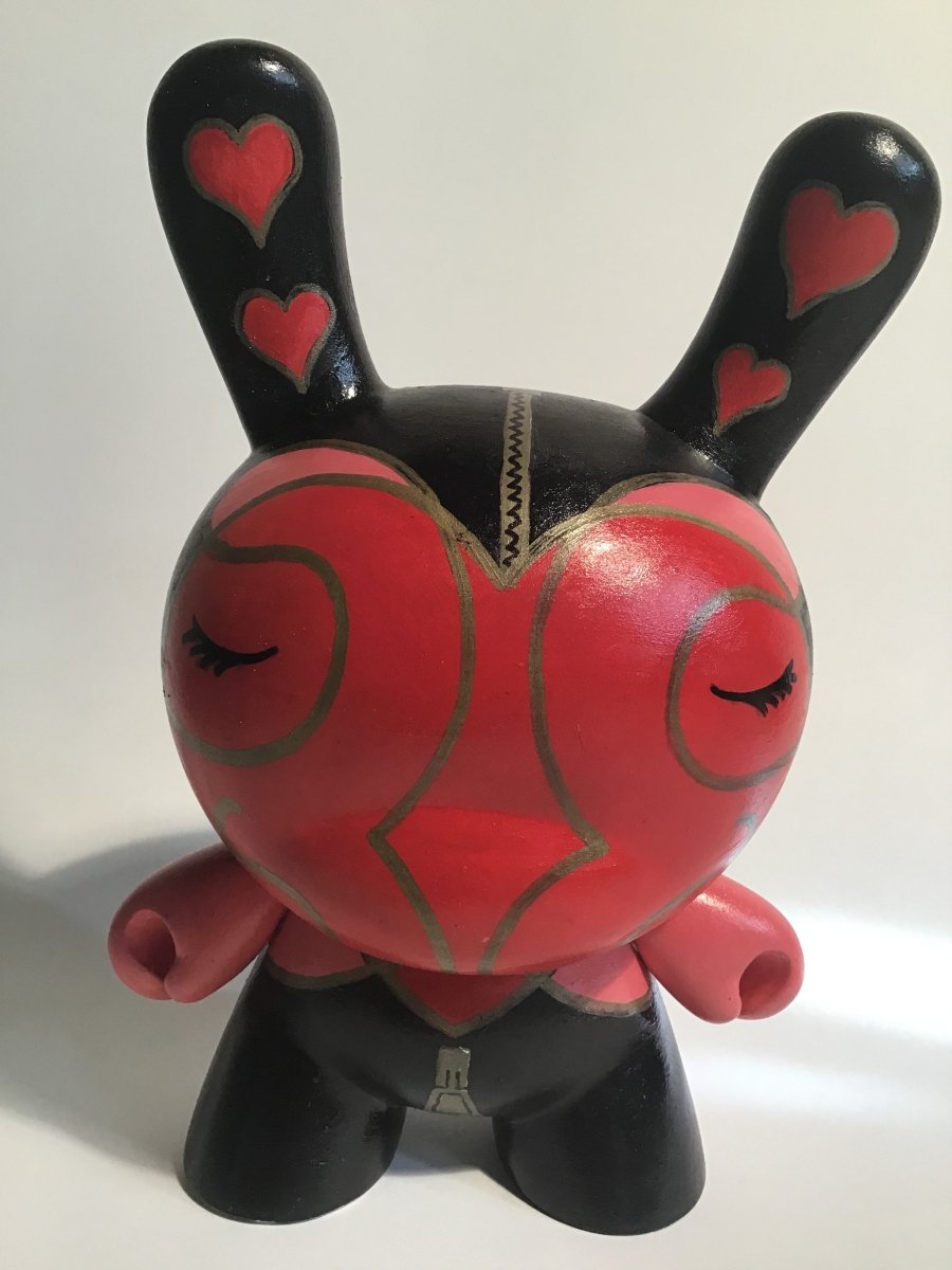 My Dunny Valentine custom 8-inch Dunny by KaMo Available Now ! ! ! - Tenacious Toys®