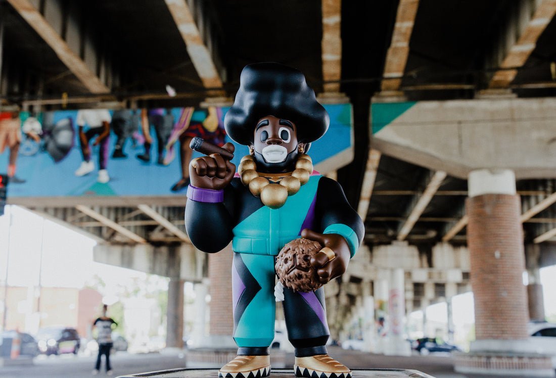 New Toy Art Release By Compton III: The Biggest of the Big, A True Crescent City Shot Caller, Has Arrived as an Art Toy “Z’Bo” - Tenacious Toys®