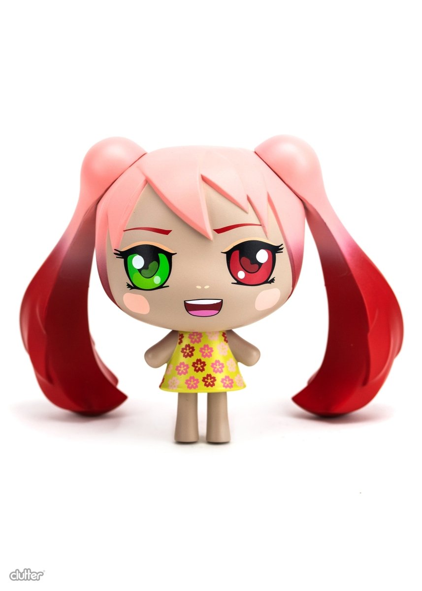 O-Miku Flower Colorway 5.5-inch vinyl figure by Camilla d’Errico x Clutter Studiosm Available Now ! ! ! - Tenacious Toys®