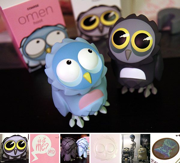 Omen Hoot and Hush 3.5-inch figure set by Coarse Toys Available Now ! ! ! - Tenacious Toys®