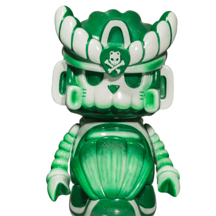 Quiccs MerTEQ Liat Orchard Green Edition 6-inch vinyl art toy by Mighty Jaxx Available Now ! ! ! - Tenacious Toys®