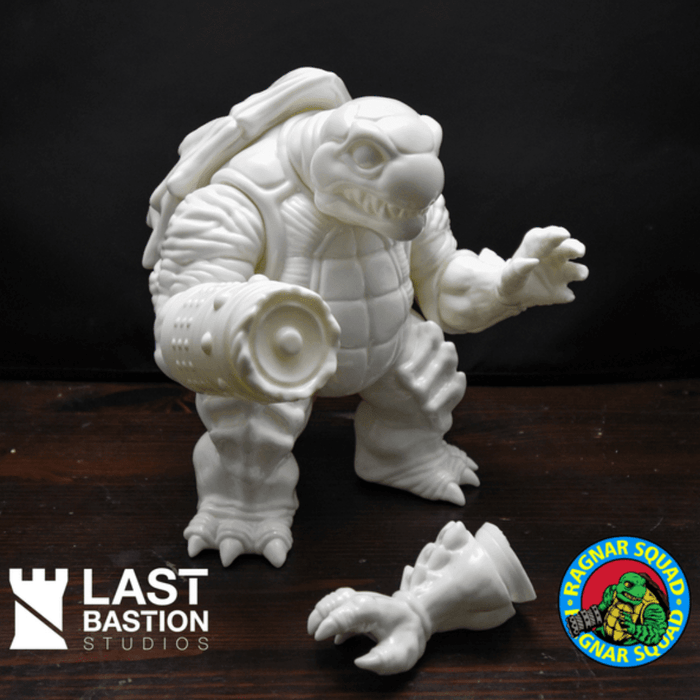 Ragnar 8.75-inch Vinyl Figure DIY White Blank by Last Bastion Studios Available Now - Tenacious Toys®