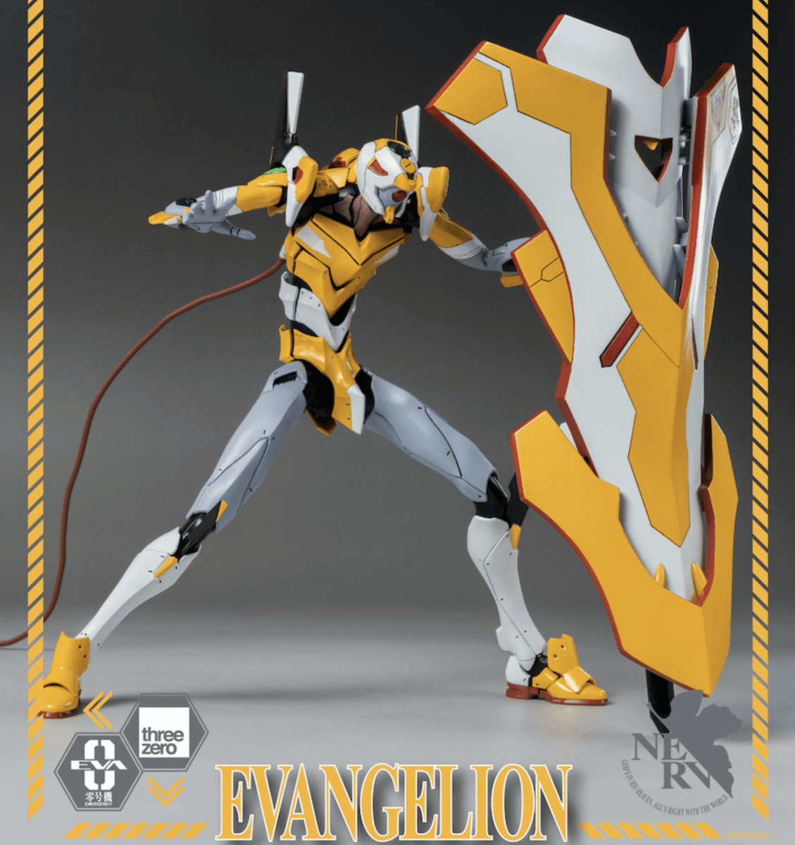 ROBO-DOU Evangelion Proto Type-00 action figure by Threezero PREORDER now ! ! ! - Tenacious Toys®