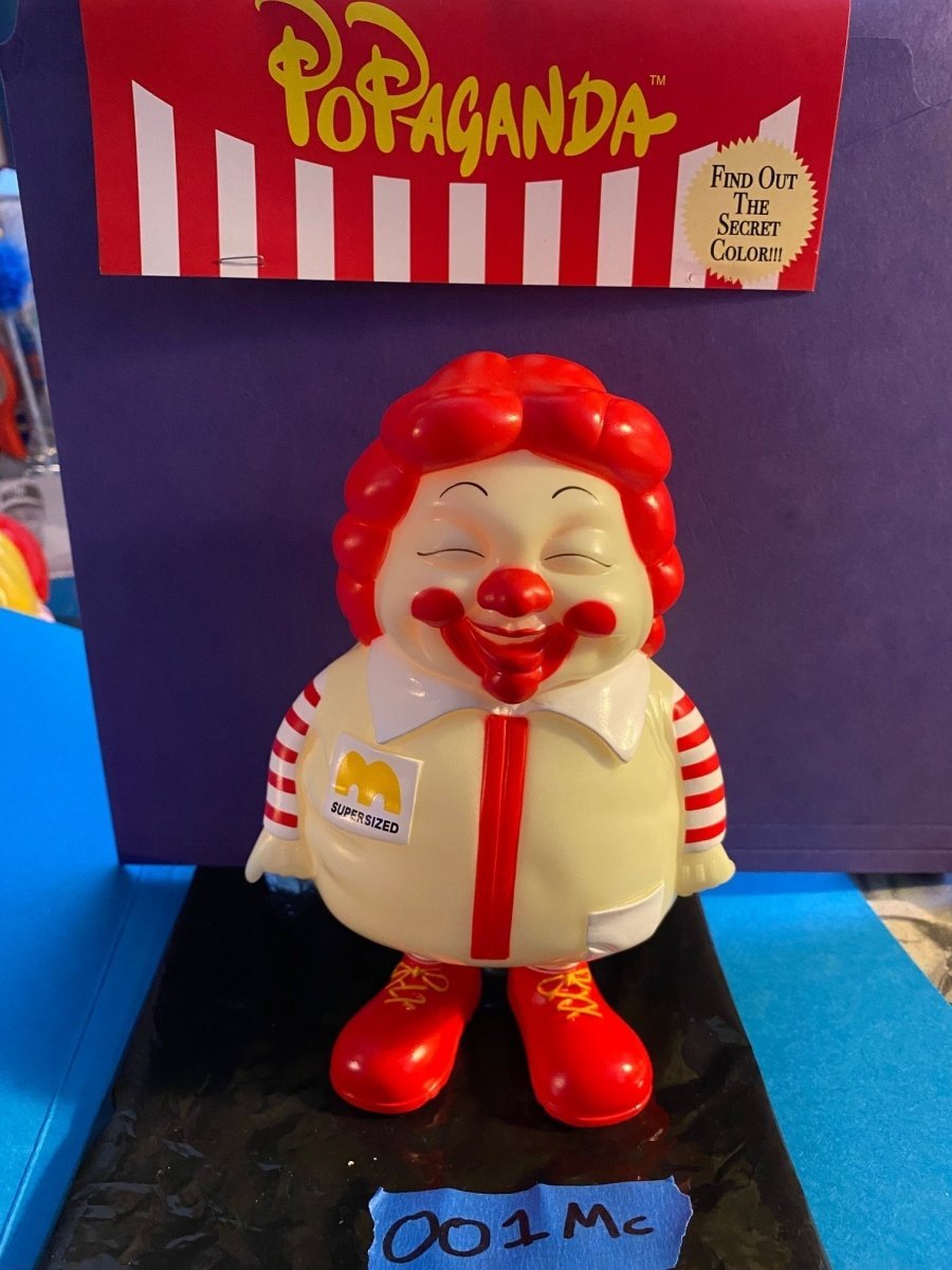 Ron English MC Supersized 7 inch figure 001 Original Design GID Available Now ! ! ! - Tenacious Toys®