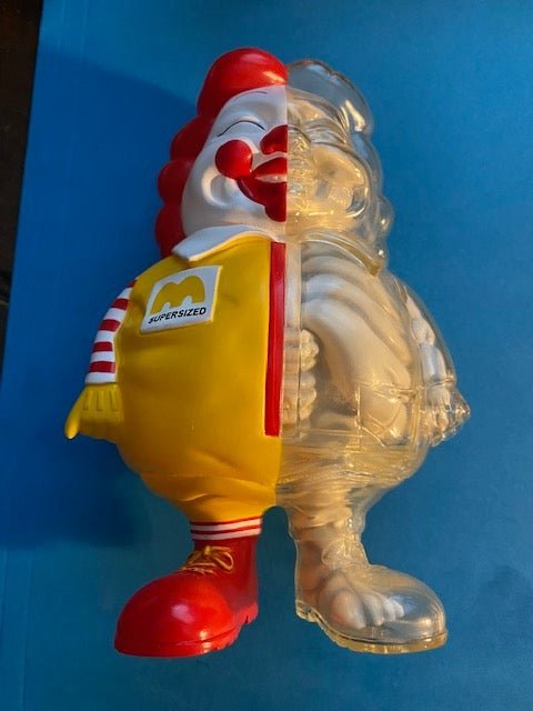 Ron English MC Supersized 7 inch figure 003 Half Original Colorway Available Now - Tenacious Toys®