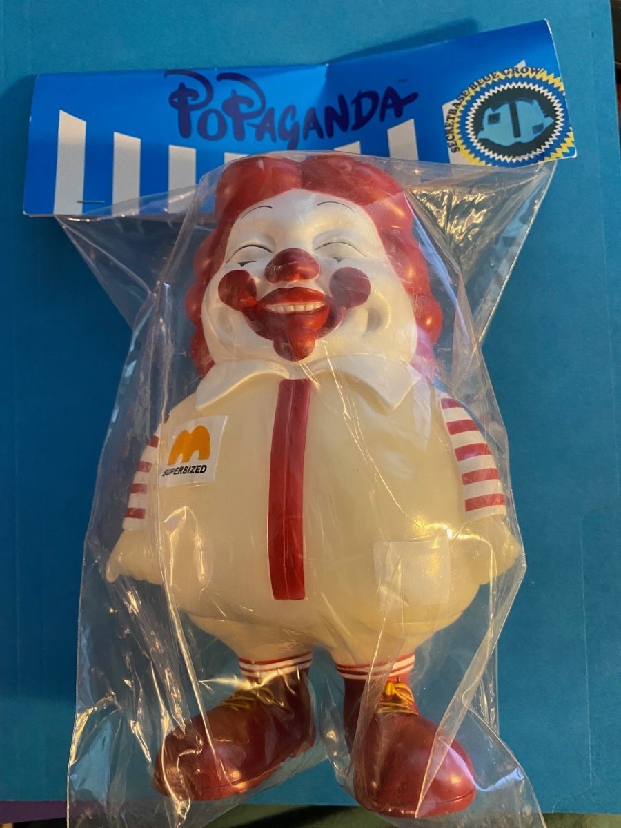 Ron English MC Supersized 7 inch figure 008 Blue Glow Available Now ! ! ! - Tenacious Toys®