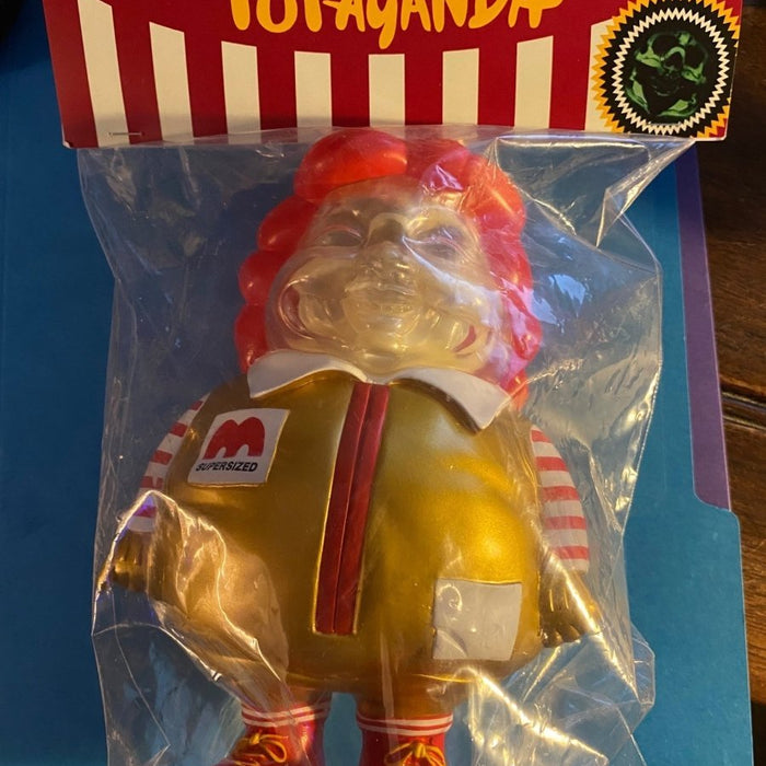 Ron English MC Supersized 7 inch figure 013 Gold Available Now ! ! ! - Tenacious Toys®
