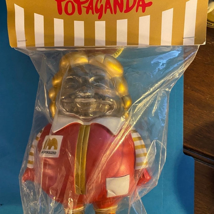 Ron English MC Supersized 7 inch figure 018 Dark Gray Available Now - Tenacious Toys®