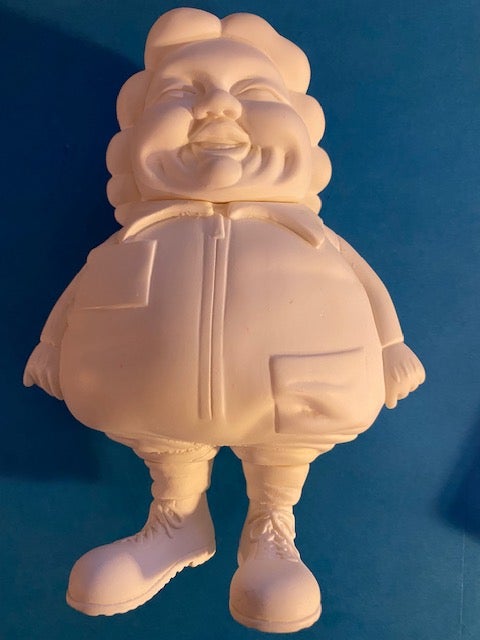 Ron English MC Supersized 7 inch figure 020 Prototype White- Crepe sole shoes Available Now - Tenacious Toys®
