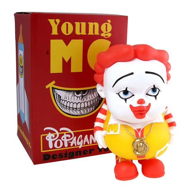 Ron English Young MC 7-inch vinyl figure Available Now - Tenacious Toys®