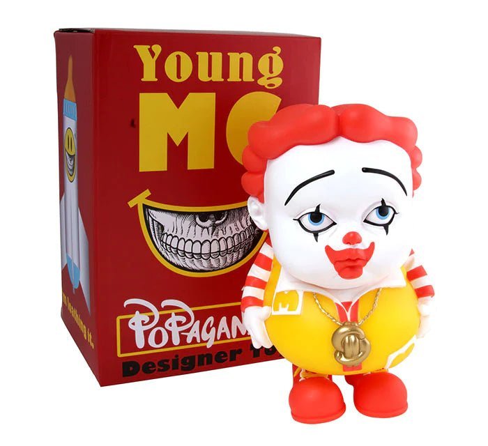 Ron English Young MC 7-inch vinyl figure Available Now - Tenacious Toys®