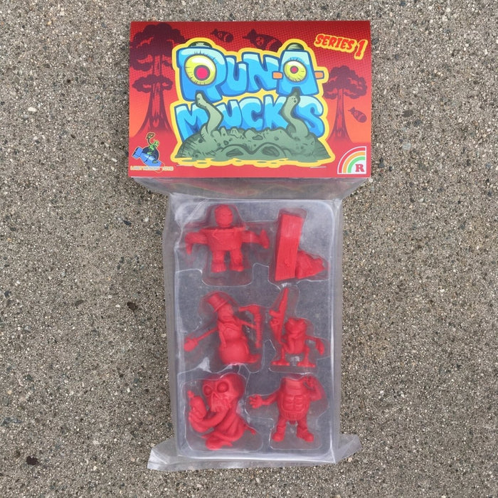 Run-A-Mucks Mini Figures Series 1 Red color by Last Resort Toys Available Now ! ! ! - Tenacious Toys®