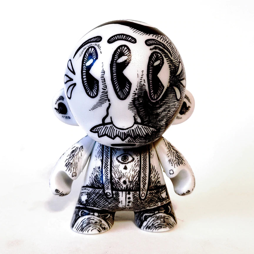 Sailor 4-inch custom Munny by Eric Mckinley Avaialable Now