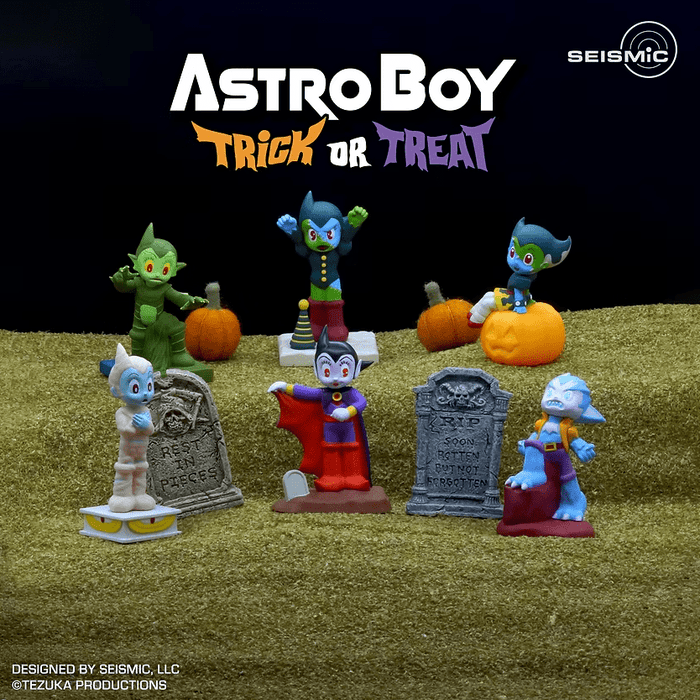 Seismic Announces Astro Boy Trick or Treat Blind Box toys - Tenacious Toys®