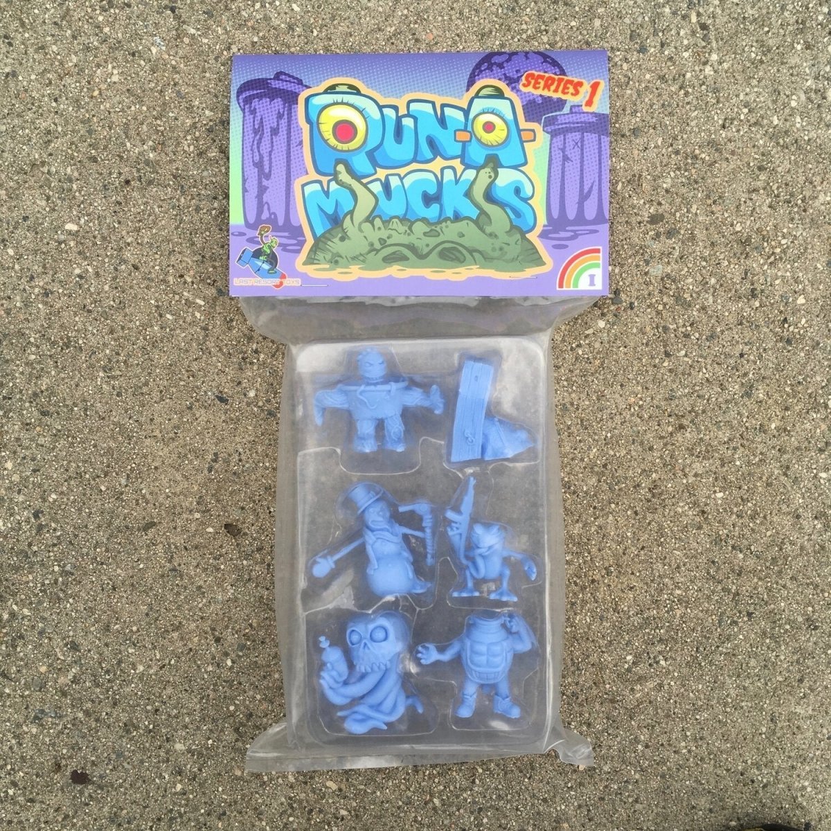Series 1 Indigo Run-A-Mucks Mini Figures Series 1 Indigo color by Last Resort Toys Available Now ! ! ! - Tenacious Toys®