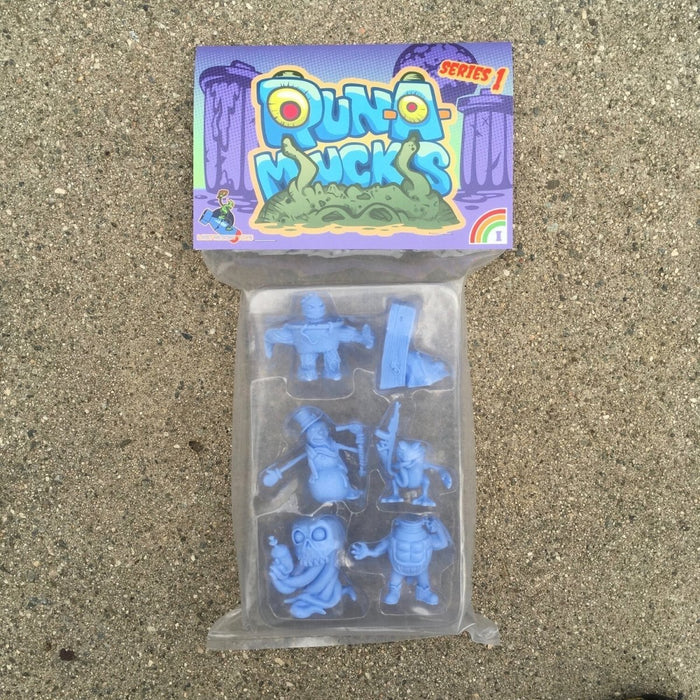 Series 1 Indigo Run-A-Mucks Mini Figures Series 1 Indigo color by Last Resort Toys Available Now ! ! ! - Tenacious Toys®