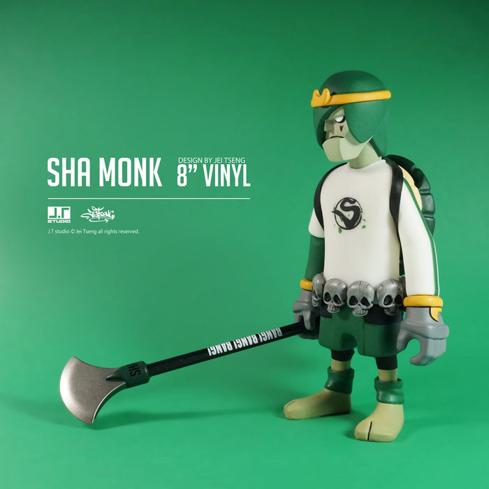 Sha Monk 8-inch vinyl figure by JT Studio Available Now ! ! ! - Tenacious Toys®