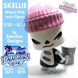 Skellie Miami by Sanchez Designs NYCC Exclusive Tenacious Island BOOTH 1673 ! ! ! - Tenacious Toys®