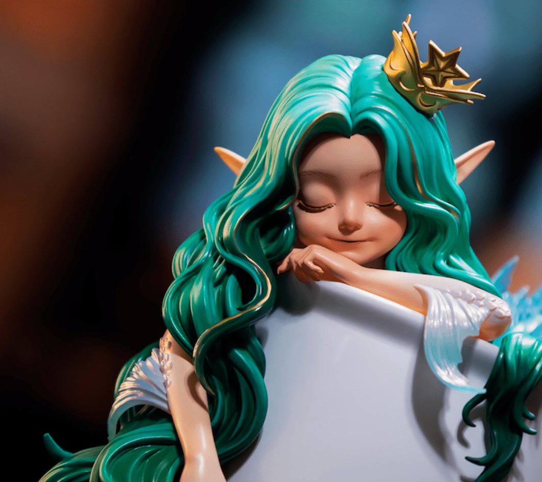 Sleeping Beauty Coffee Fairies Figures by WEARTDOING - Tenacious Toys®