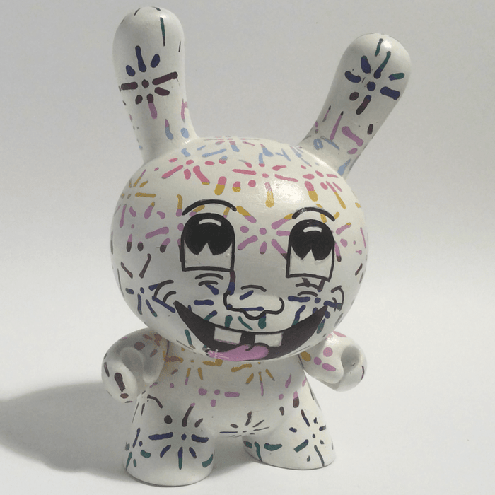 Snowflake 8-inch custom Dunny by KaMo Available Now ! ! ! - Tenacious Toys®