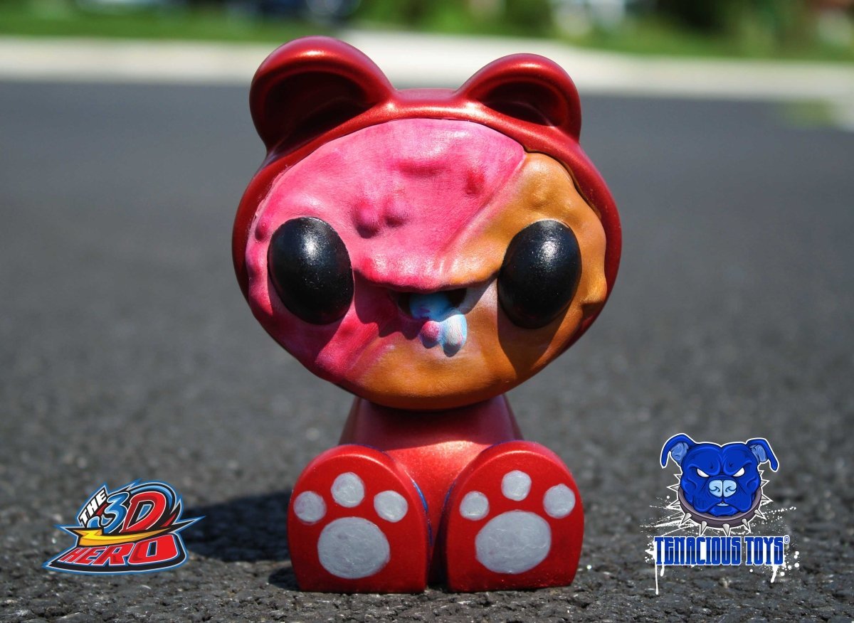 Star Bearie Pups Czee Cookie Cat Crew Custom by The 3D Hero Available Now ! ! ! - Tenacious Toys®
