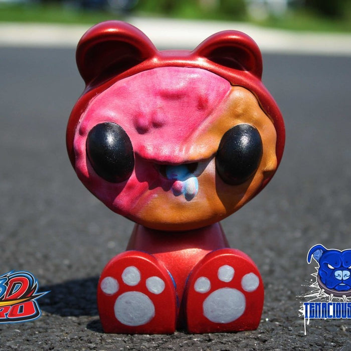 Star Bearie Pups Czee Cookie Cat Crew Custom by The 3D Hero Available Now ! ! ! - Tenacious Toys®