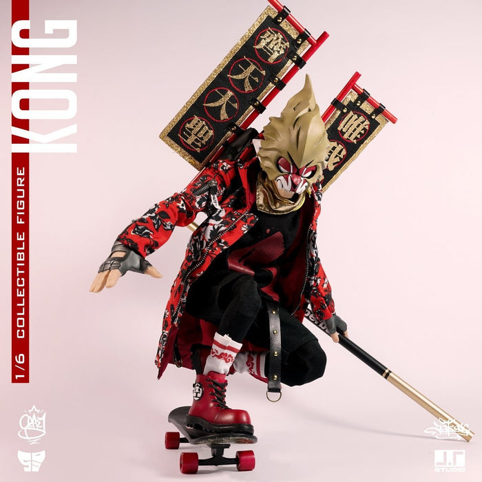 Street Mask KONG 1/6-scale action figure by JT Studio Available Now - Tenacious Toys®