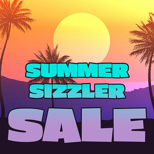 SUMMER SIZZLER SALE: almost everything is half off