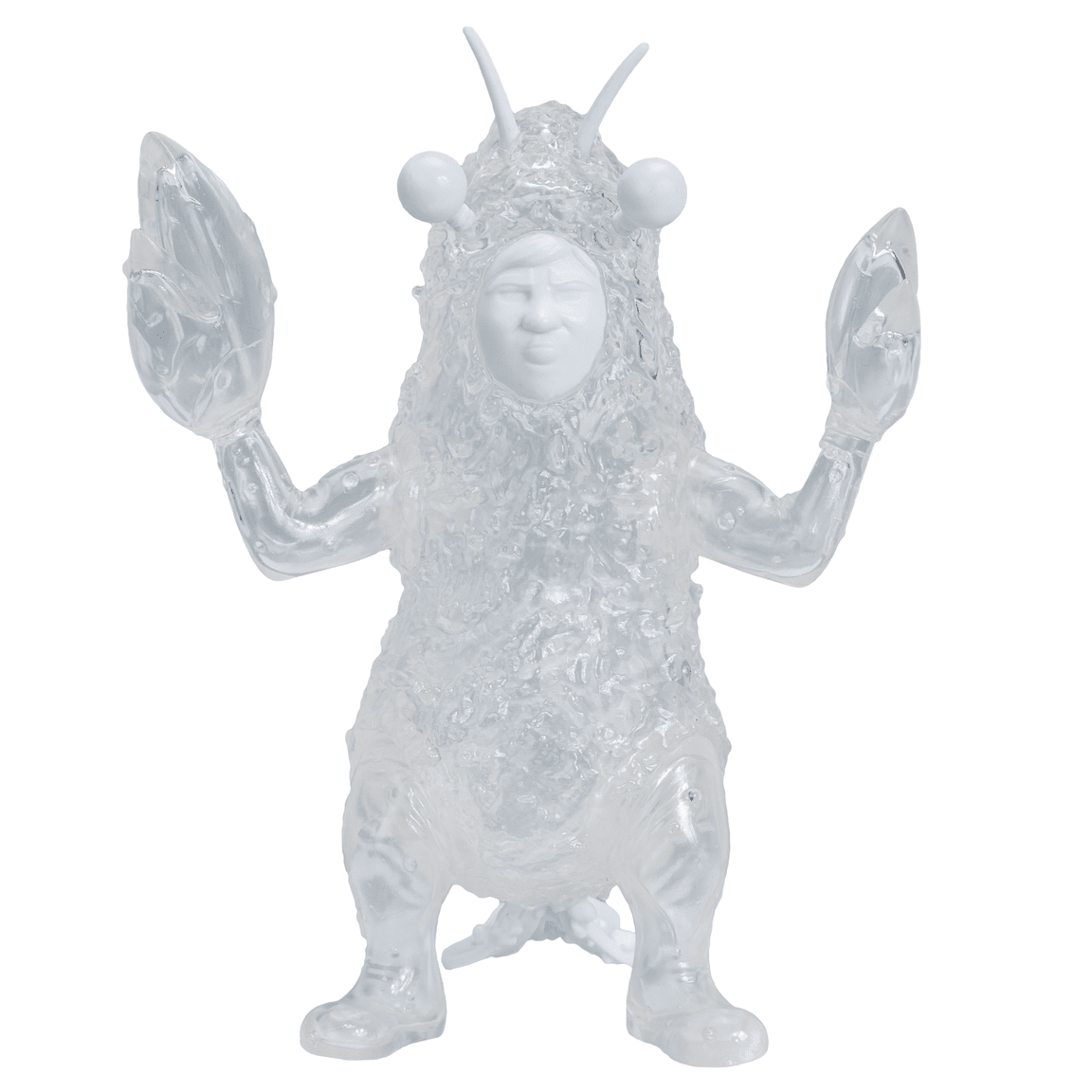 Super Kaiju Corp Tempura San Clear Edition 6-inch vinyl figure by Mighty Jaxx Available Now ! ! ! - Tenacious Toys®