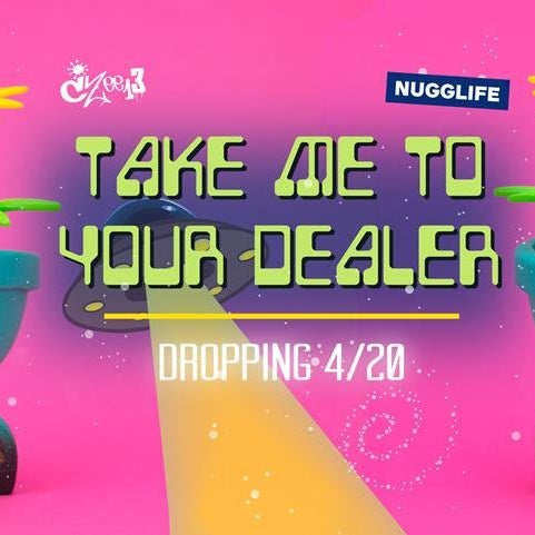 Take Me To Your Dealer Canbot & Strawberry Cough Trading Card ! ! ! - Tenacious Toys®