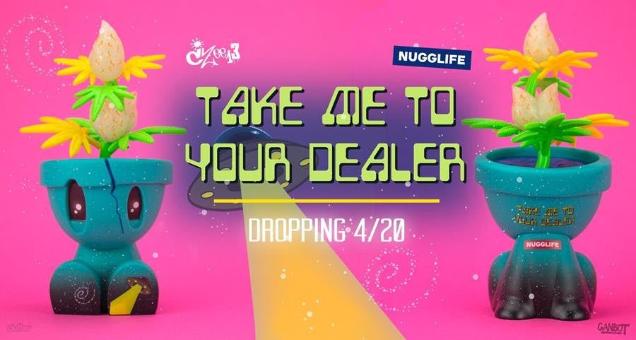 Take Me To Your Dealer Canbot & Strawberry Cough Trading Card ! ! ! - Tenacious Toys®