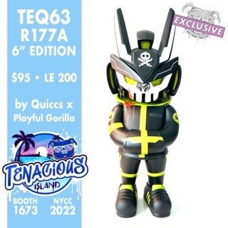 TEQ63 Playful Gorilla R177A NYCC Exclusive Tenacious Island BOOTH 1673 ...