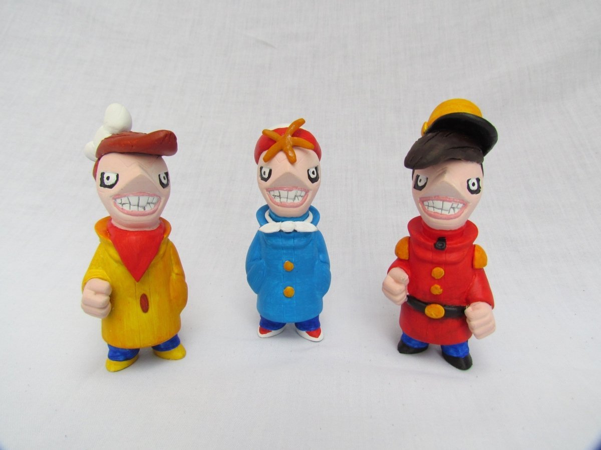 The Snap, Crackle and Pop Crew Gobi Customs by Alex Vaughan Available Now ! ! ! - Tenacious Toys®