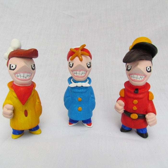The Snap, Crackle and Pop Crew Gobi Customs by Alex Vaughan Available Now ! ! ! - Tenacious Toys®