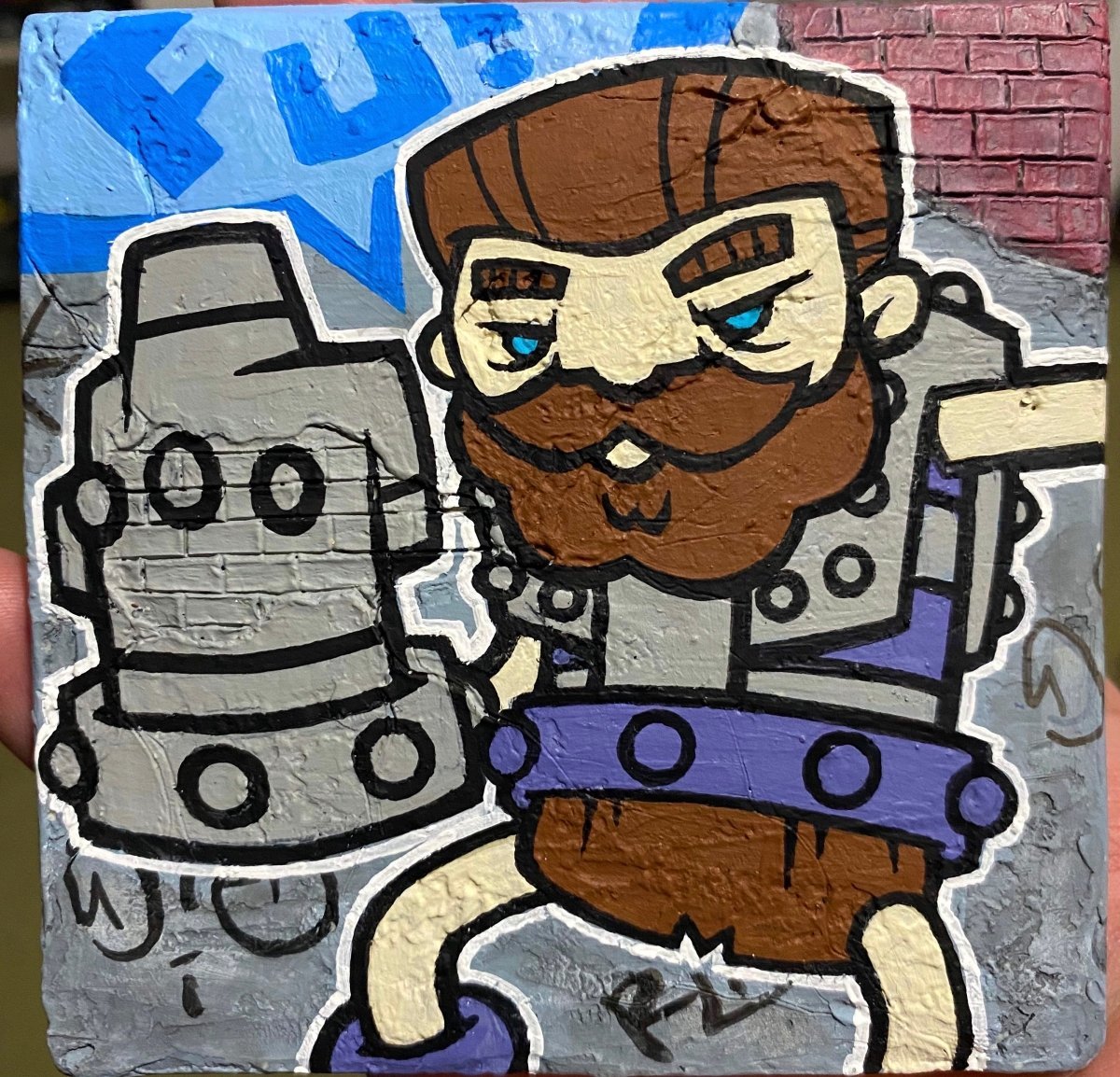 The Wall Show: FU! by MikeDie Available Now ! ! ! - Tenacious Toys®