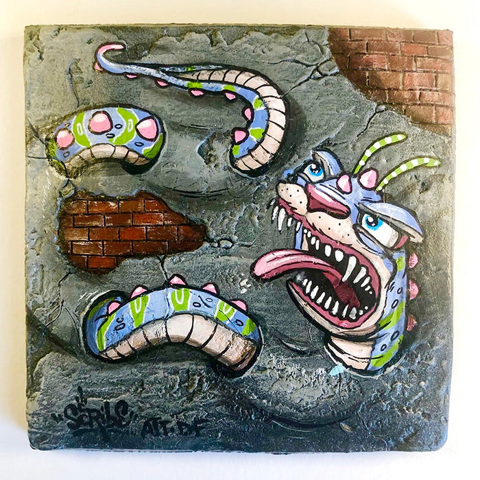 The Wall Show: resound wall worm by Scribe Available Now ! ! ! - Tenacious Toys®