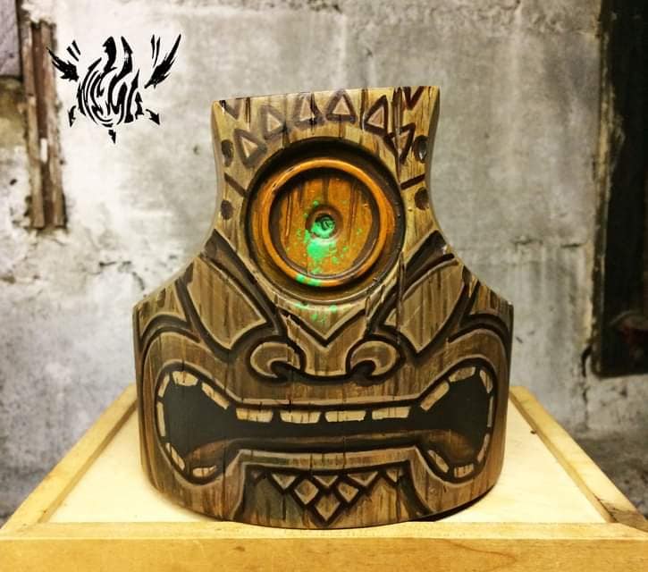 Tiki Spray Cap Custom No 1 by NEMO Available Now - Tenacious Toys®